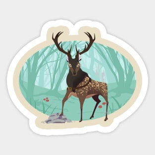 My, What a Deer Sticker